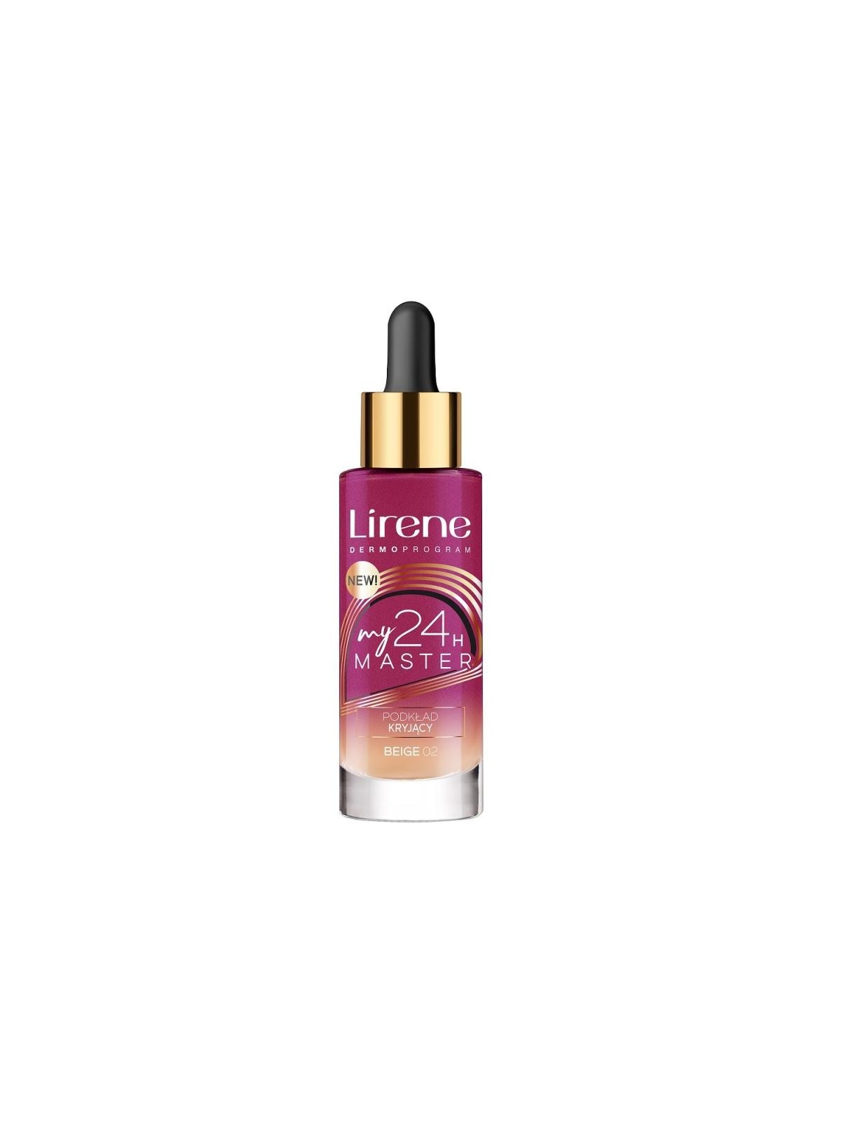 Lirene fondotinta my master covering 02 beige 30 ml