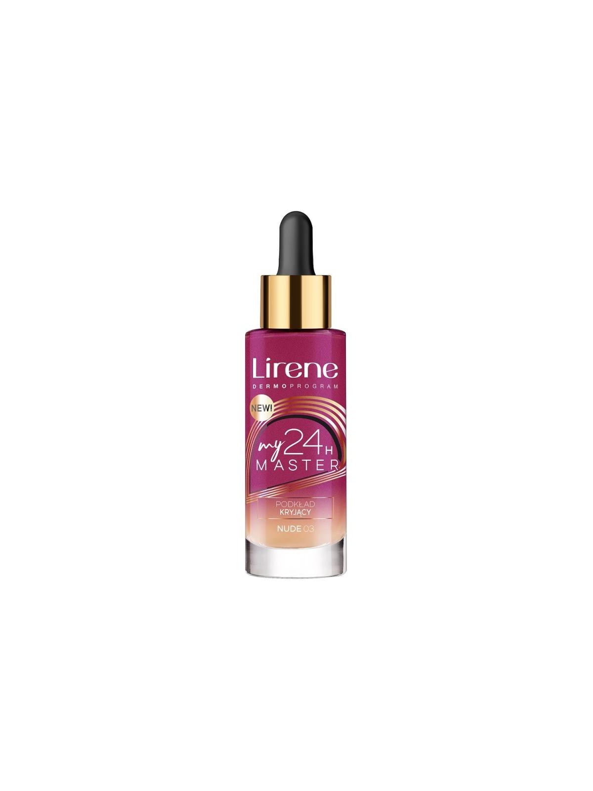 Lirene fondotinta my master covering 03 nude 30 ml