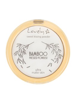 Lovely cipria compatta bamboo, cipria compatta trasparente e opacizzante 10 g