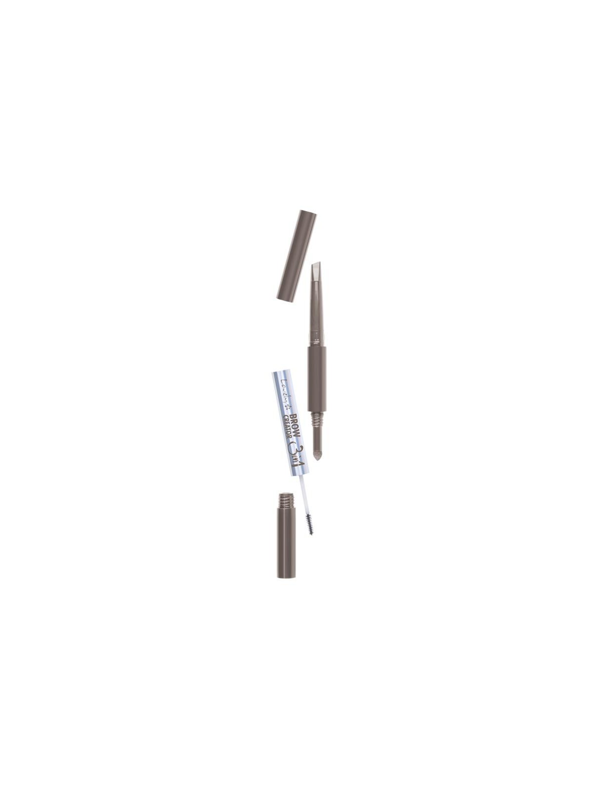 Lovely brows creator pencil 3 in 1 matita per sopracciglia, mascara e polvere 01
