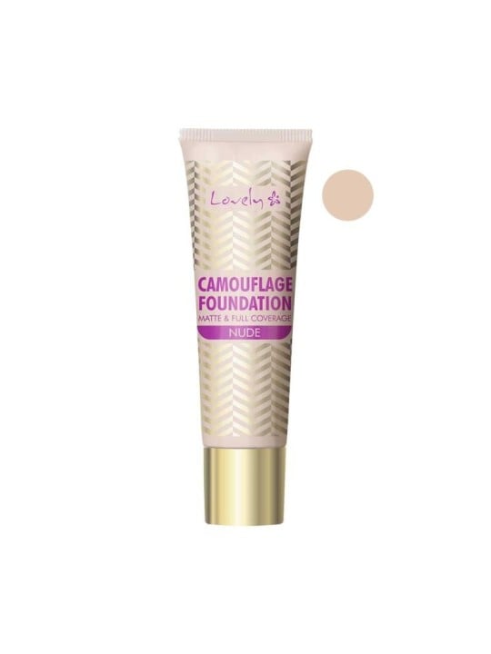 Lovely fondotinta camouflage opaco e coprente 2 nude 25g