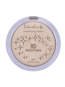 Lovely cipria compatta hd trasparente, cipria opacizzante con olio di jojoba 10 g