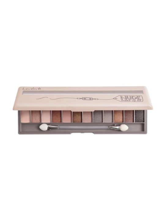 Lovely kit trucco nude, palette di ombretti da 13 g