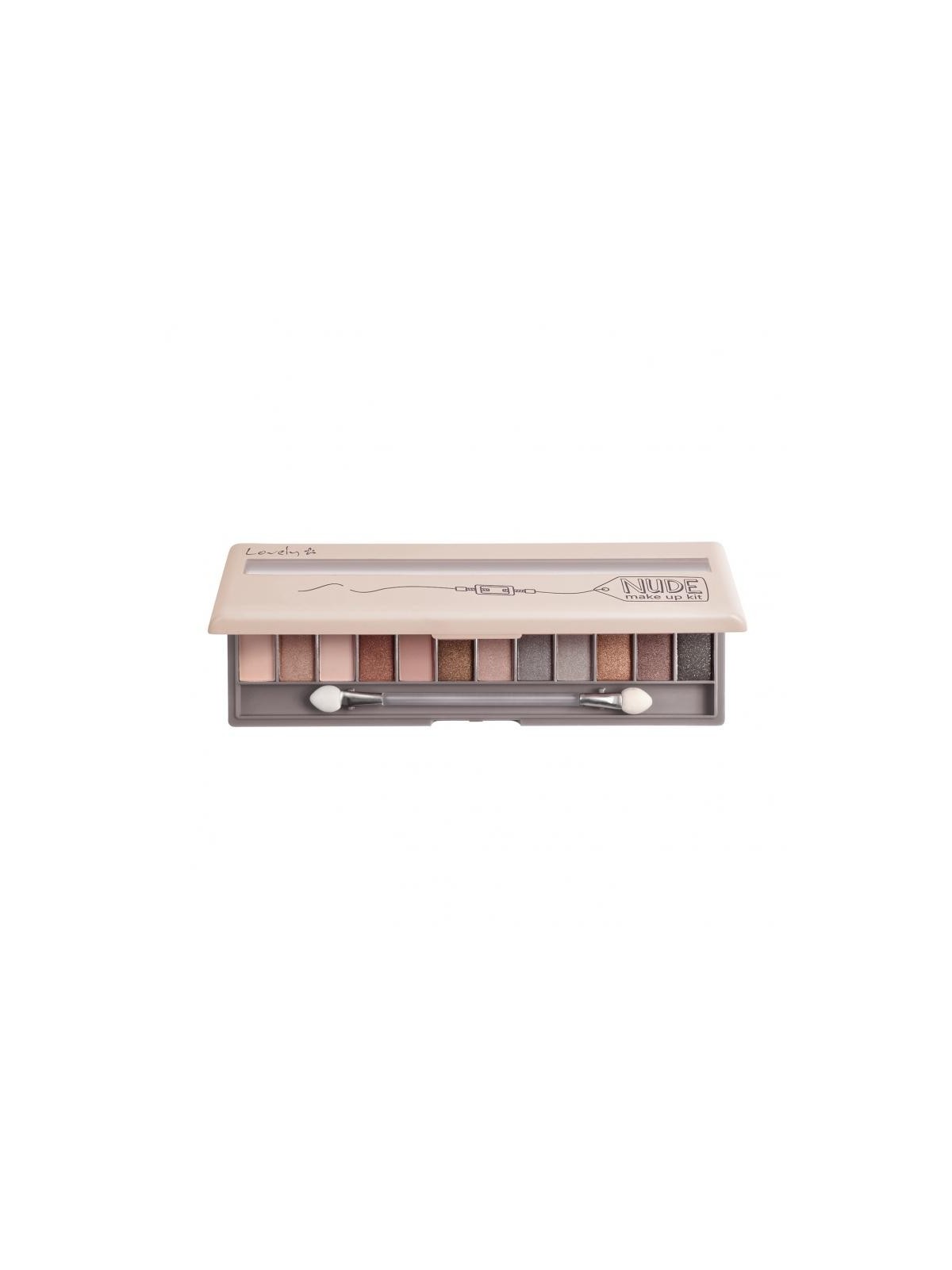 Lovely kit trucco nude, palette di ombretti da 13 g