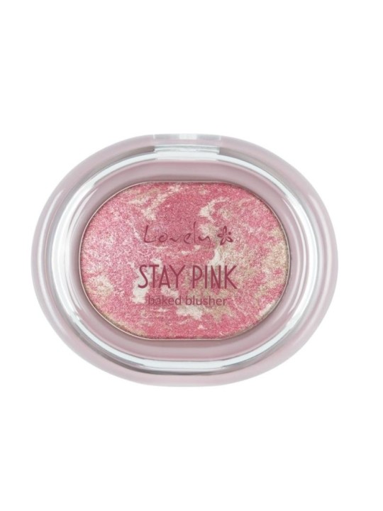 Lovely blush stay pink baked blusher color pietra 3,5 g