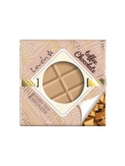 Lovely toffee chocolate deep matte face bronzer, polvere abbronzante opaca al cioccolato per viso e corpo 9 g