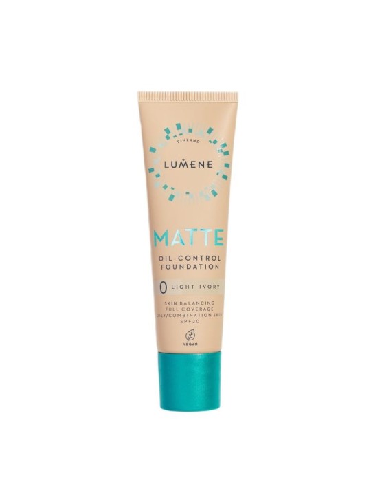 Lumene fondotinta viso opacizzante matte oil-control spf20 0 avorio chiaro 30 ml
