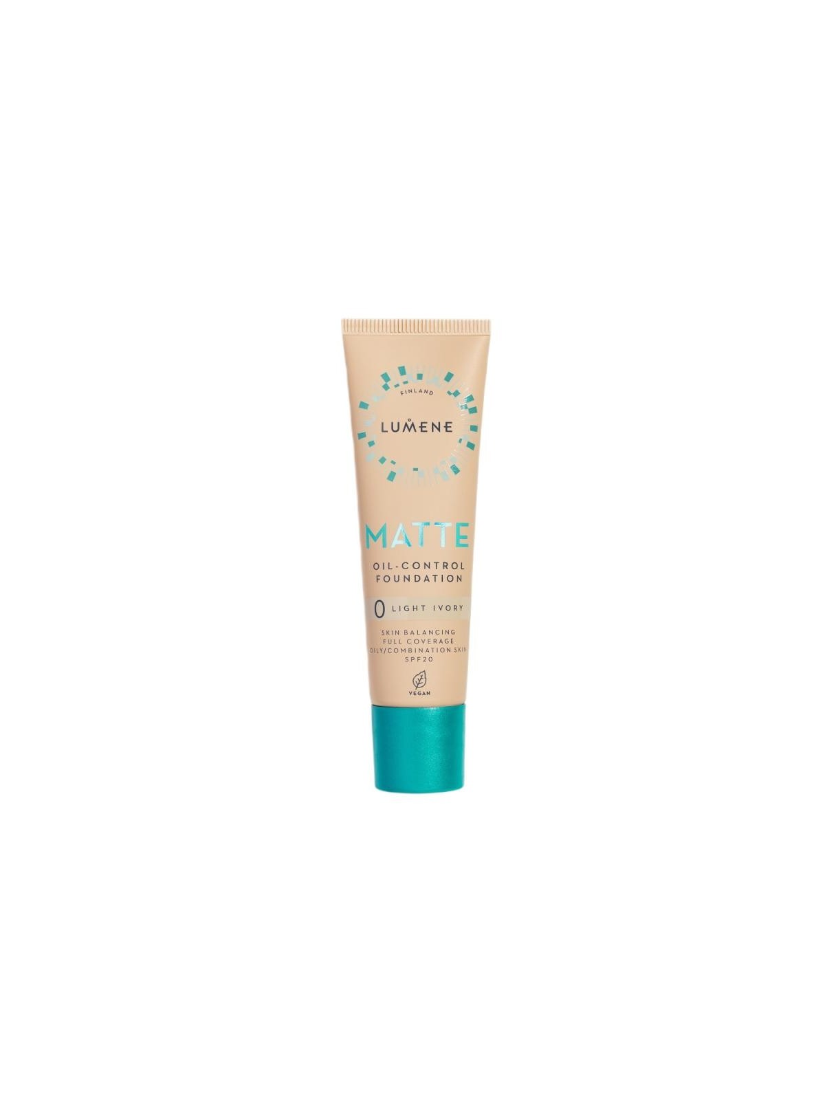 Lumene fondotinta viso opacizzante matte oil-control spf20 0 avorio chiaro 30 ml
