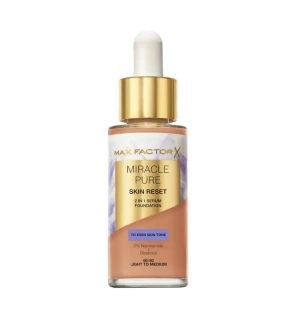 Max factor fondotinta miracle pure con siero viso 60-80 da leggero a medio 30 ml
