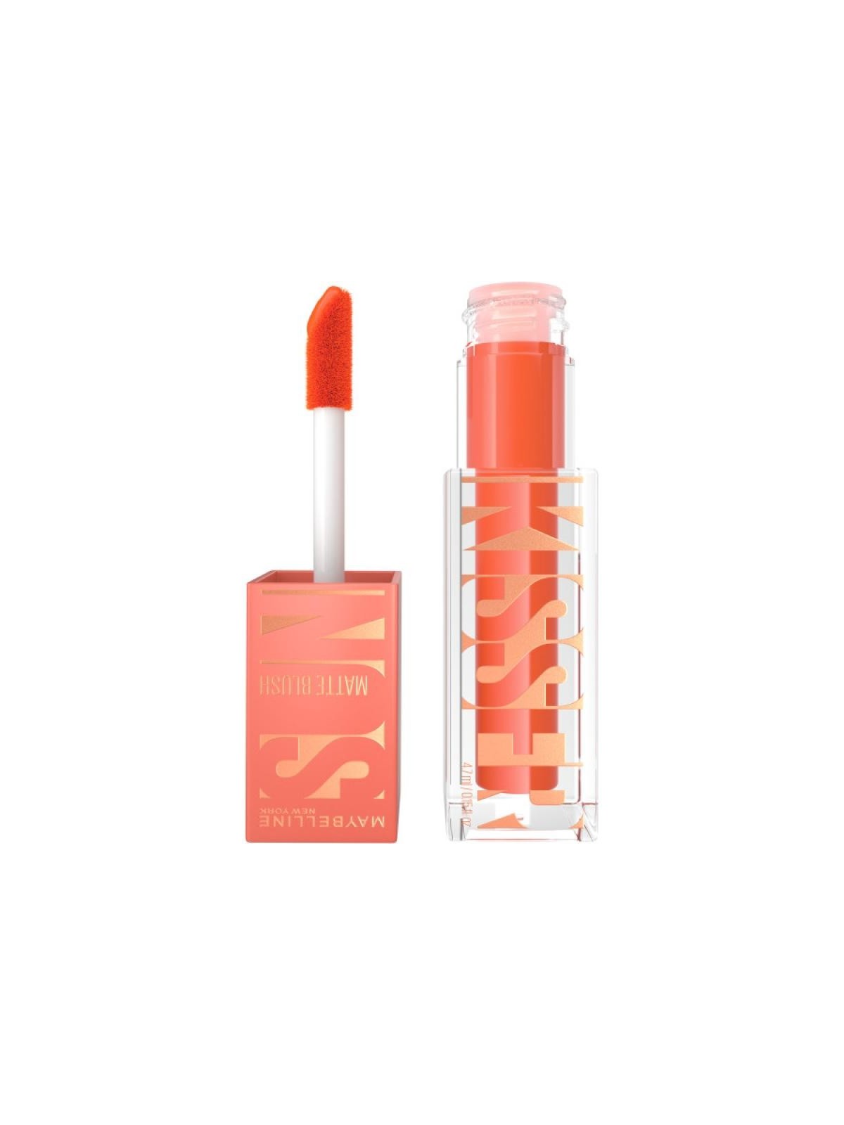 Maybelline blush liquido sunkisser matte blush 34 peachy quench 4,7 ml