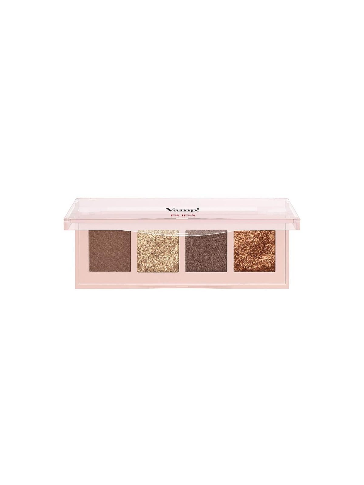 Pupa vamp! Palette di ombretti 4 ombretti 002 oro bronzo 5,2 g