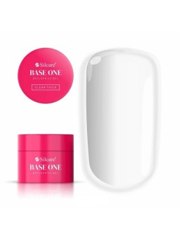 Silcare base one buldier gel gel per unghie trasparente e spesso 50 g