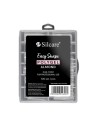 Silcare forme doppie per gel acrilico mandorla trasparente 100 pezzi.