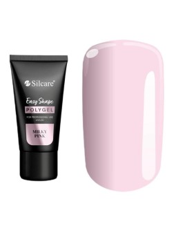 Silcare gel acrilico easy shape polygel rosa latteo 30 g