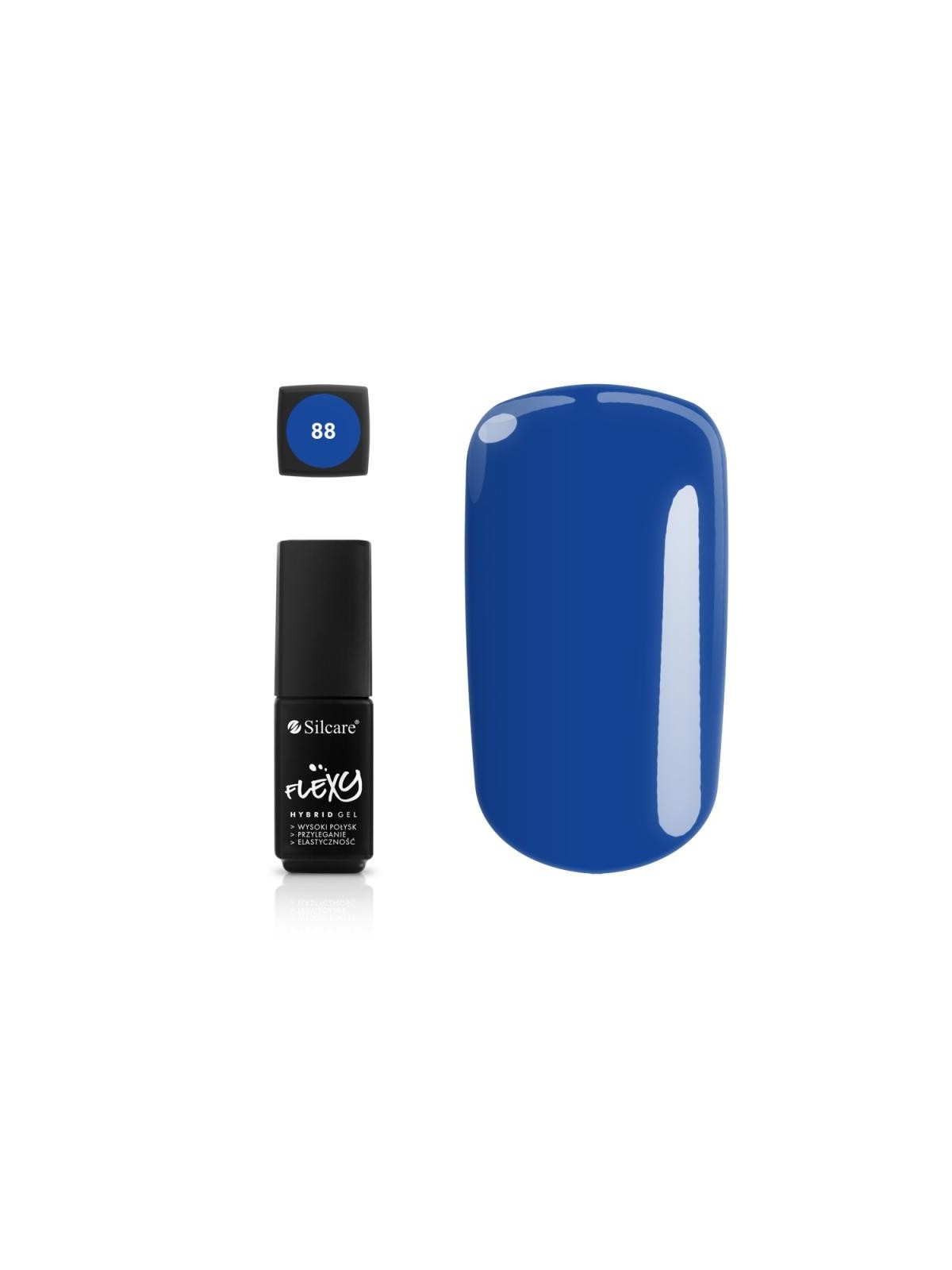 Silcare vernice ibrida flexy hybrid gel 88 4,5 g