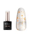 Silcare mani more dot top coat per unghie arancione 10g