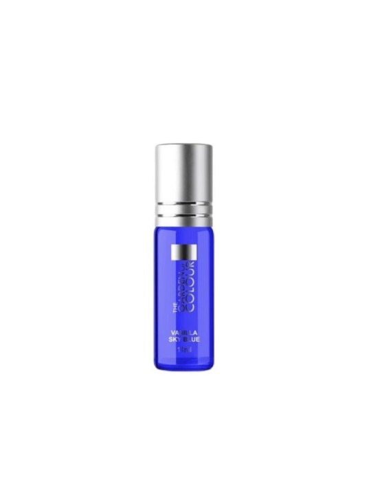 Silcare olio per unghie e cuticole the garden of colour, vaniglia, azzurro cielo, 11 ml