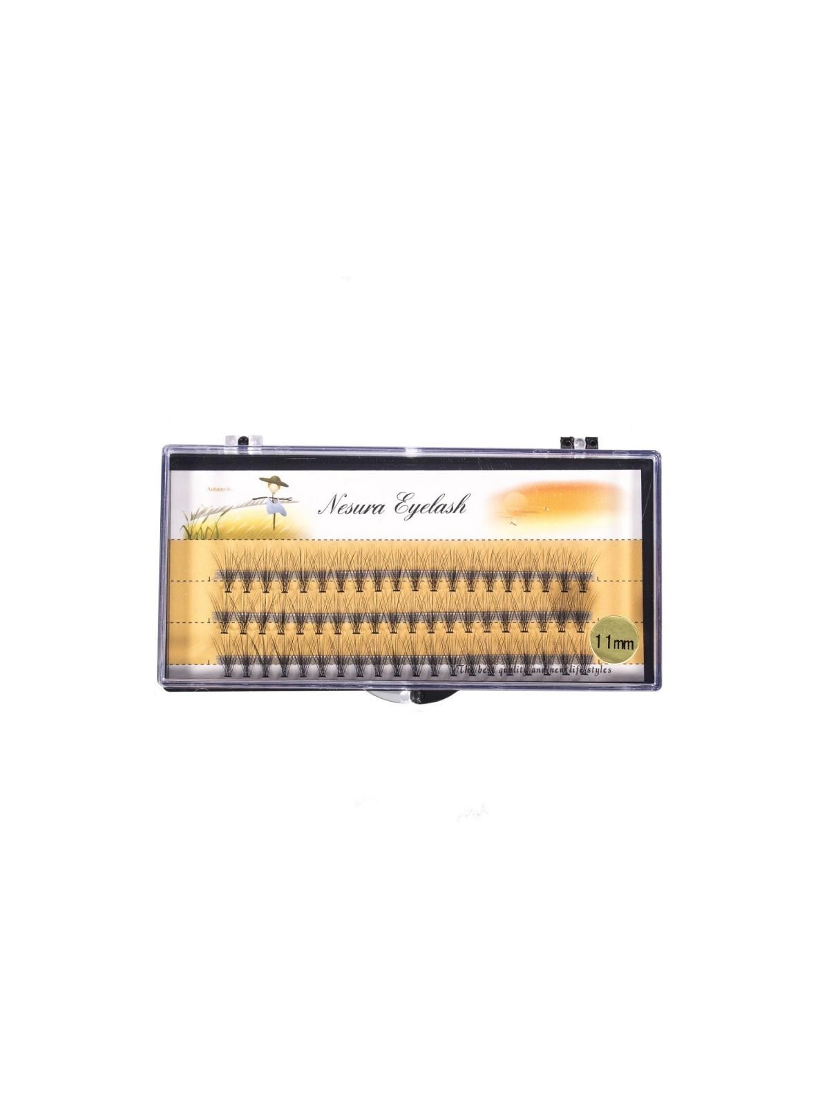 Sunone ciuffi di ciglia premium da 11 mm, 60 pezzi