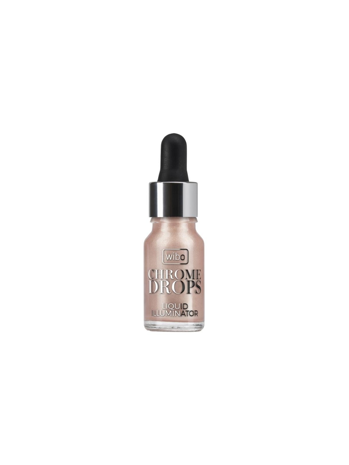 Wibo chrome drops liquid illuminator illuminante liquido viso e corpo 2 9ml