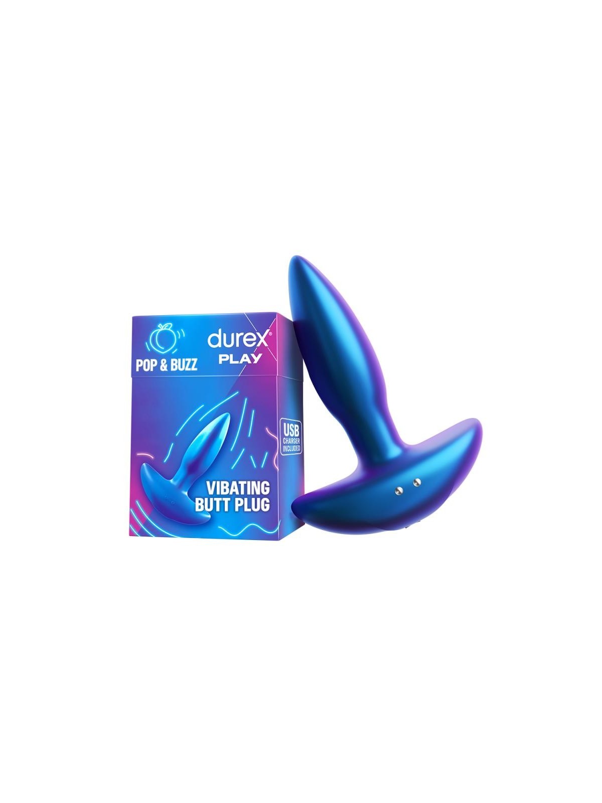 Durex plug anale vibrante play vibrating butt plug anale vibrante