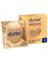 Durex preservativi sensual extra lubrificati 3 pezzi