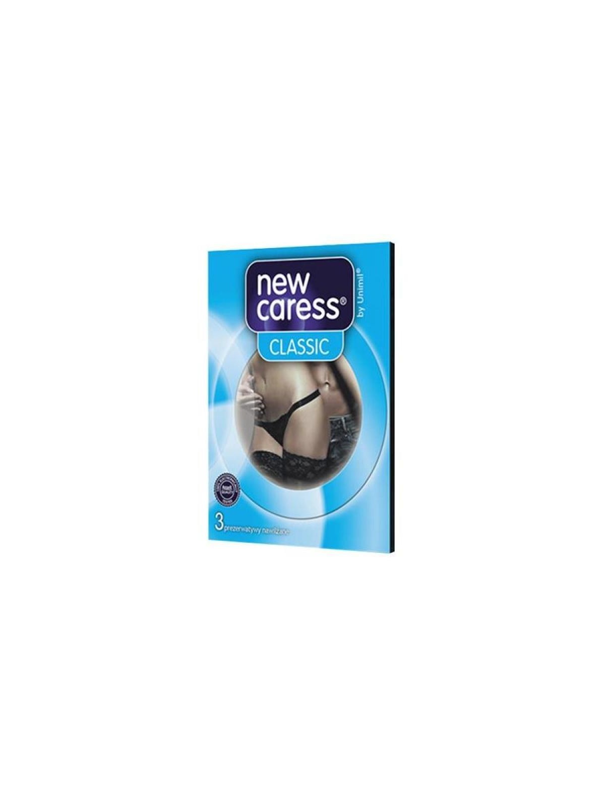 New caress preservativi classici in lattice 3 pezzi