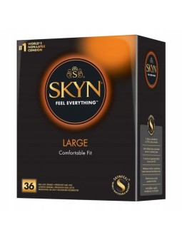 Skyn preservativi grandi senza lattice feel everything, 36 pezzi.