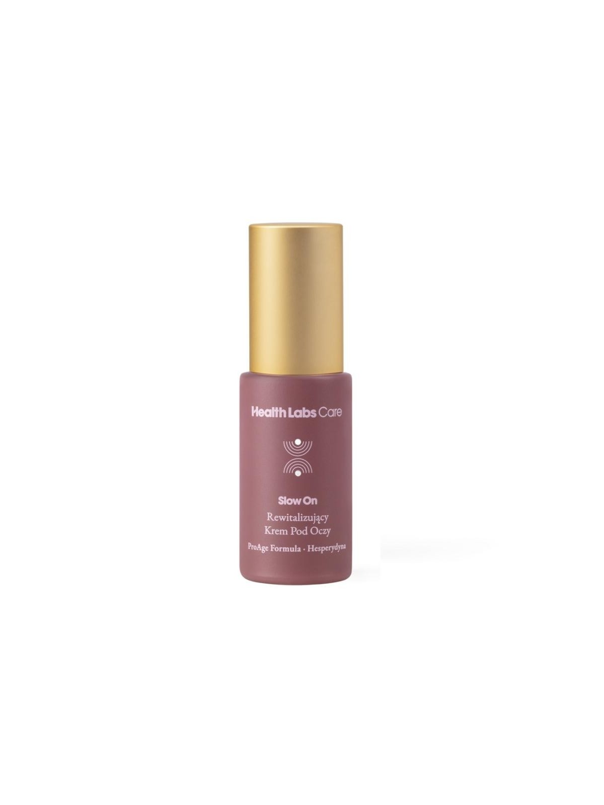 Healthlabs crema contorno occhi rivitalizzante slow on 15 ml