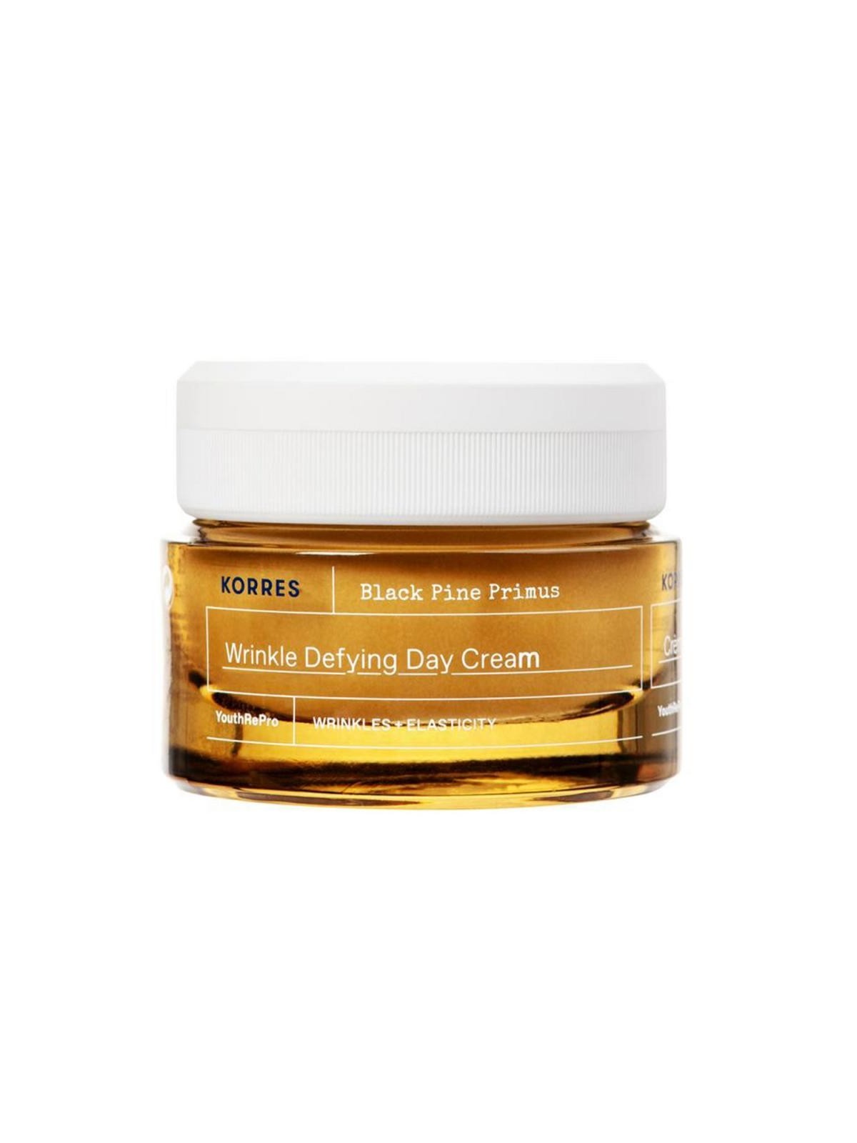 Korres crema viso anti-età black pine primus per il giorno 40 ml
