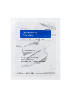 Korres maschera idratante in tessuto allo yogurt greco 20 ml