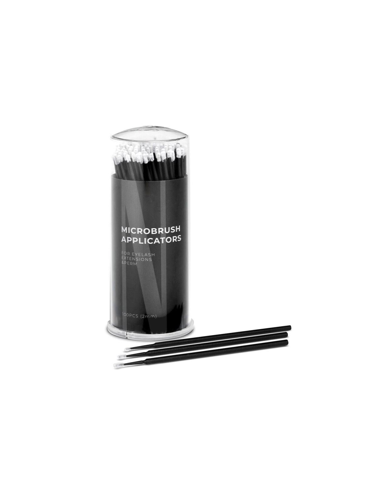 Nanolash microbrush, applicatori per ciglia micro da 2 mm, 100 pezzi.