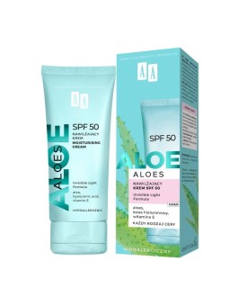 Aa crema viso idratante all'aloe spf50 40 ml