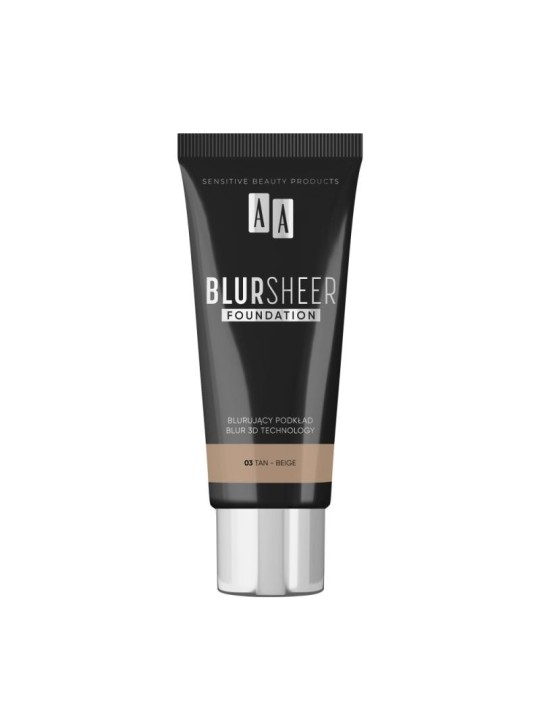 Aa Fondotinta Blur Sheer Face 03 Beige Chiaro 30ml