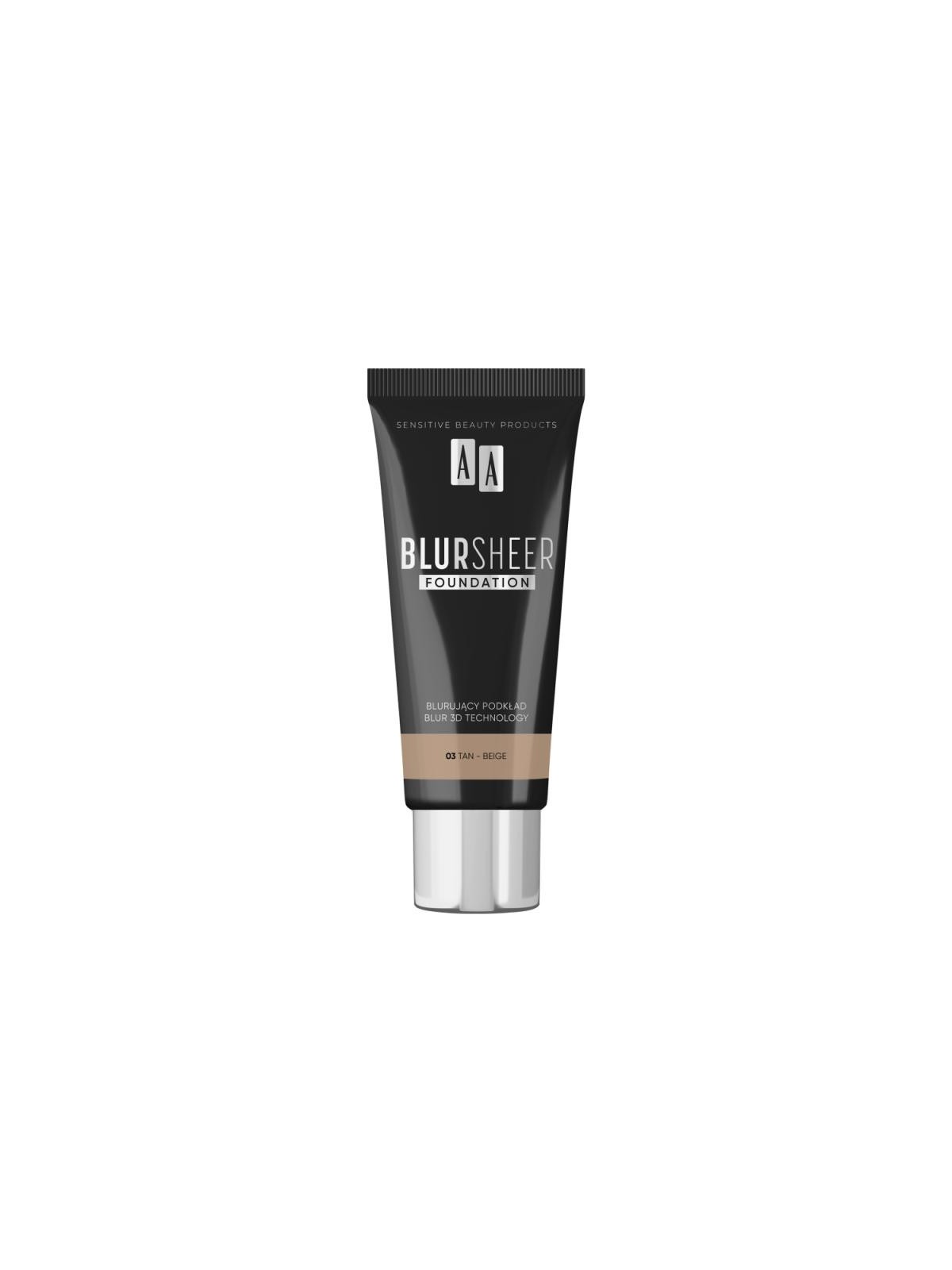 Aa Fondotinta Blur Sheer Face 03 Beige Chiaro 30ml