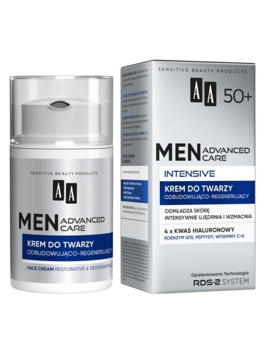 Aa Men Crema Viso 50+ Rigenerante 50ml