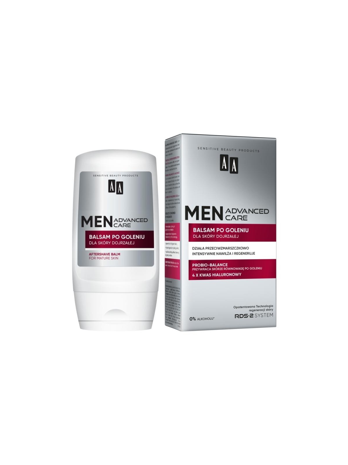 Balsamo Dopobarba Men Advanced Care per Pelli Mature