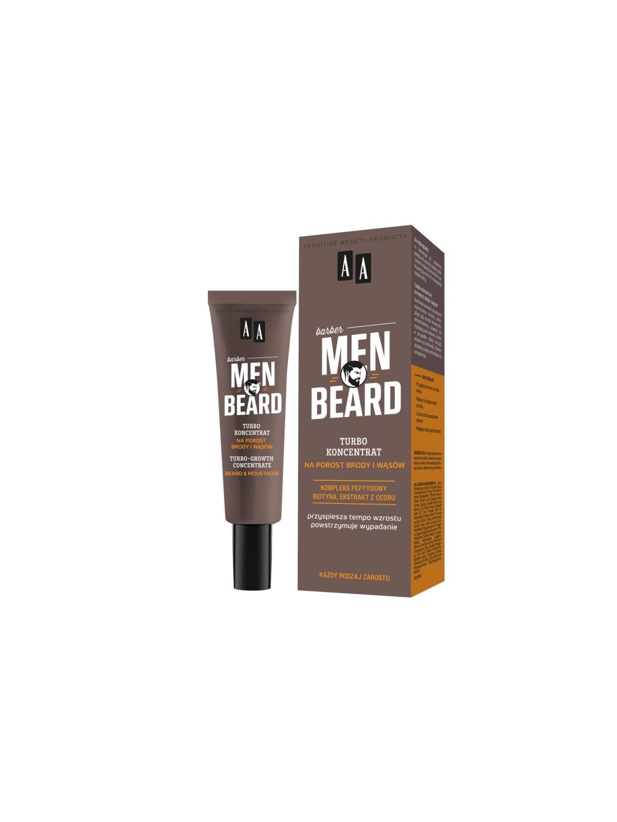 Aa Men Beard Turbo Crescita Barba e Baffi