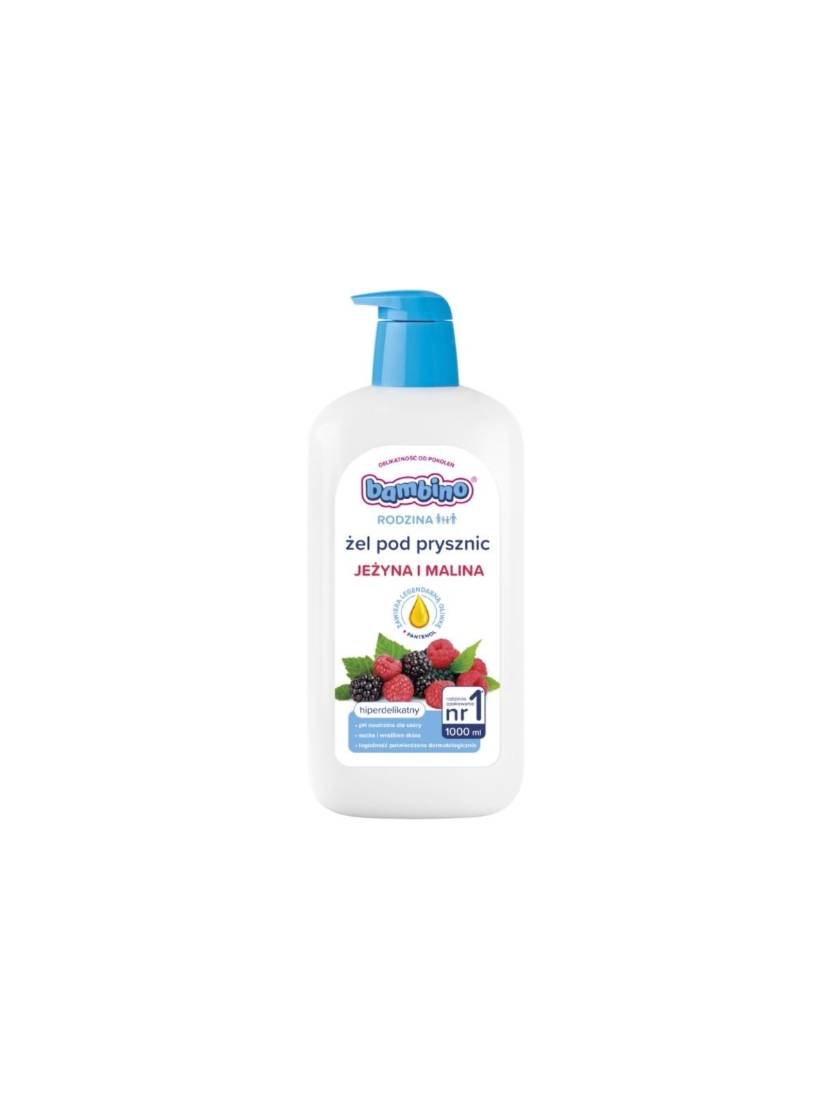 Gel Doccia Bambino Mora e Lampone 1000ml