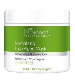 Maschera Bielenda 160g: Alghe per Acne Libera