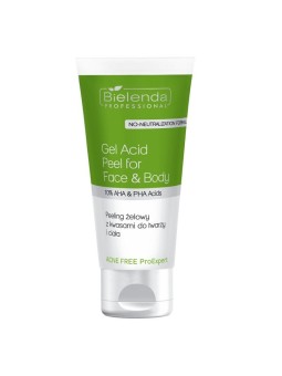 Bielenda Gel Peeling Viso per Acne 150ml