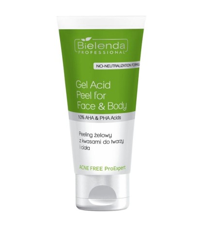 Bielenda Gel Peeling Viso per Acne 150ml
