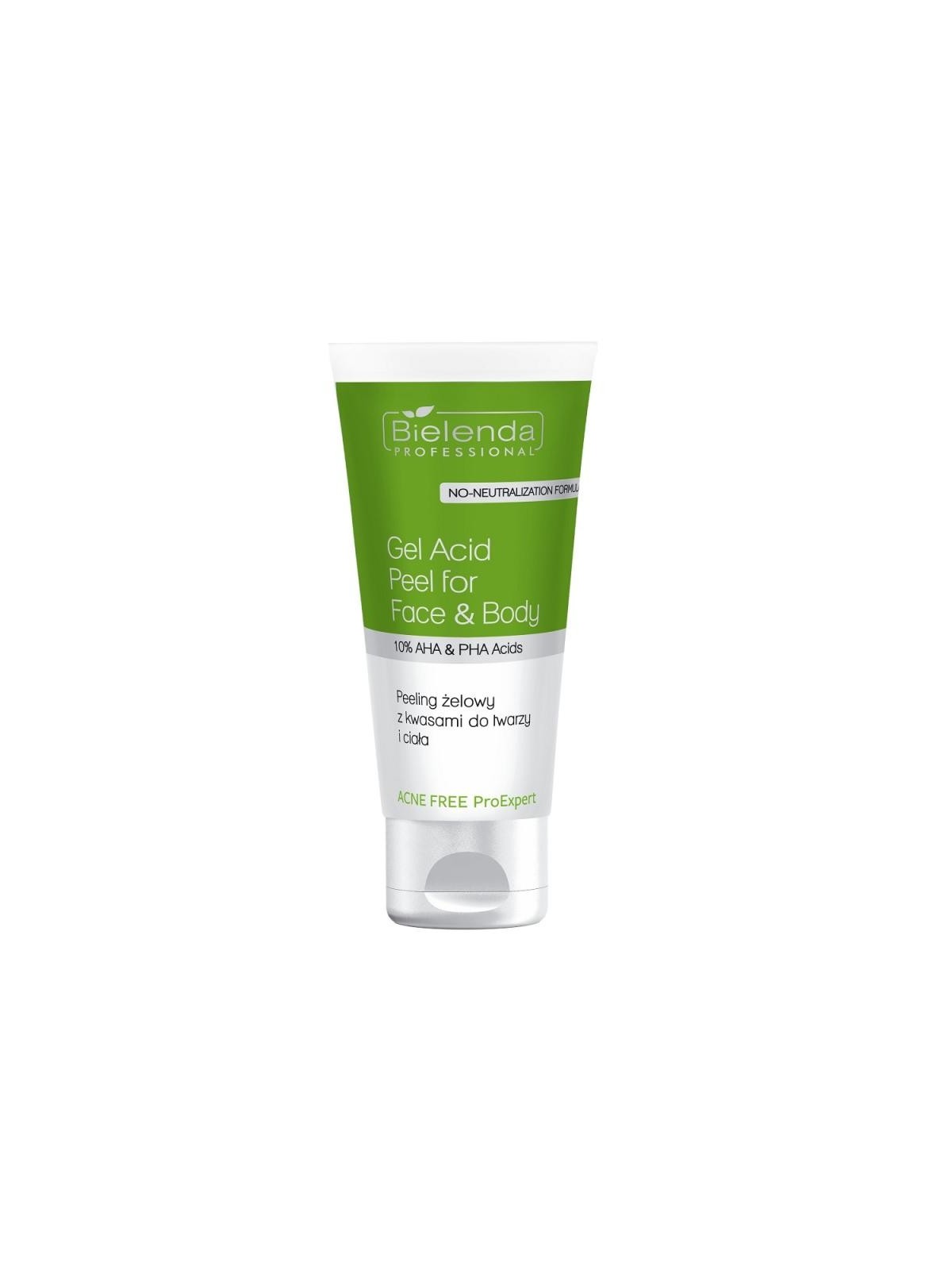 Bielenda Gel Peeling Viso per Acne 150ml
