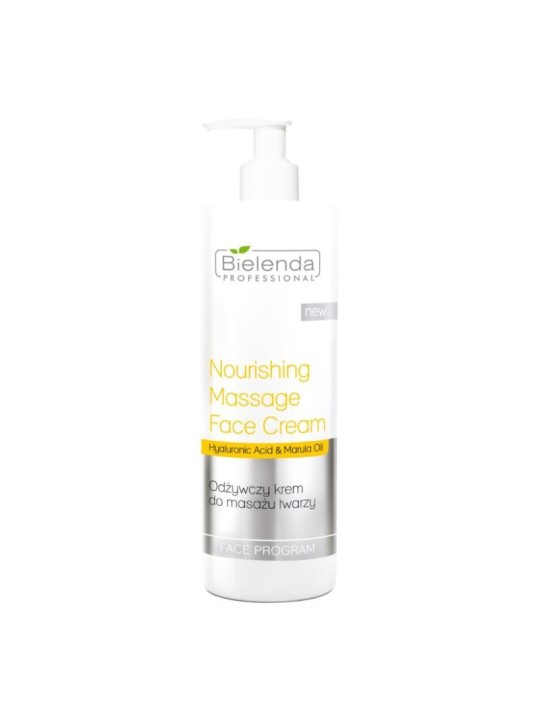Crema nutriente Bielenda per massaggio viso 500ml