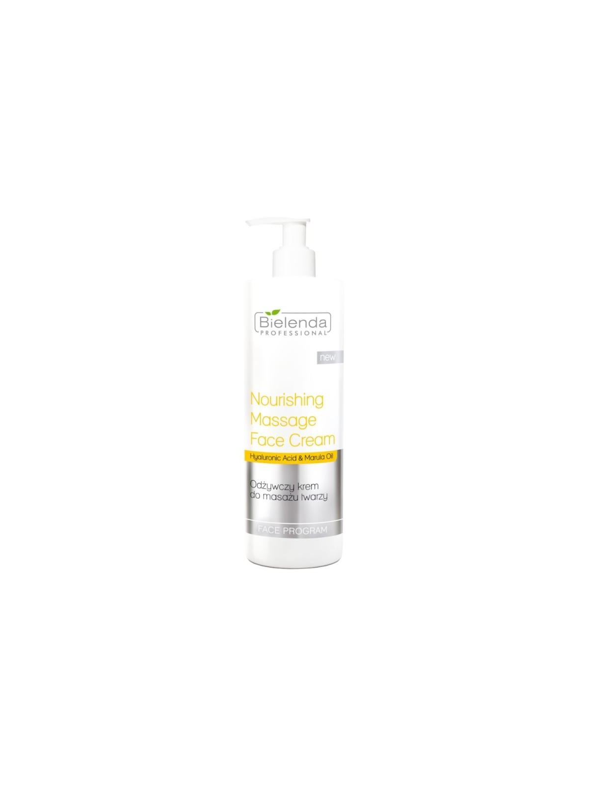 Crema nutriente Bielenda per massaggio viso 500ml