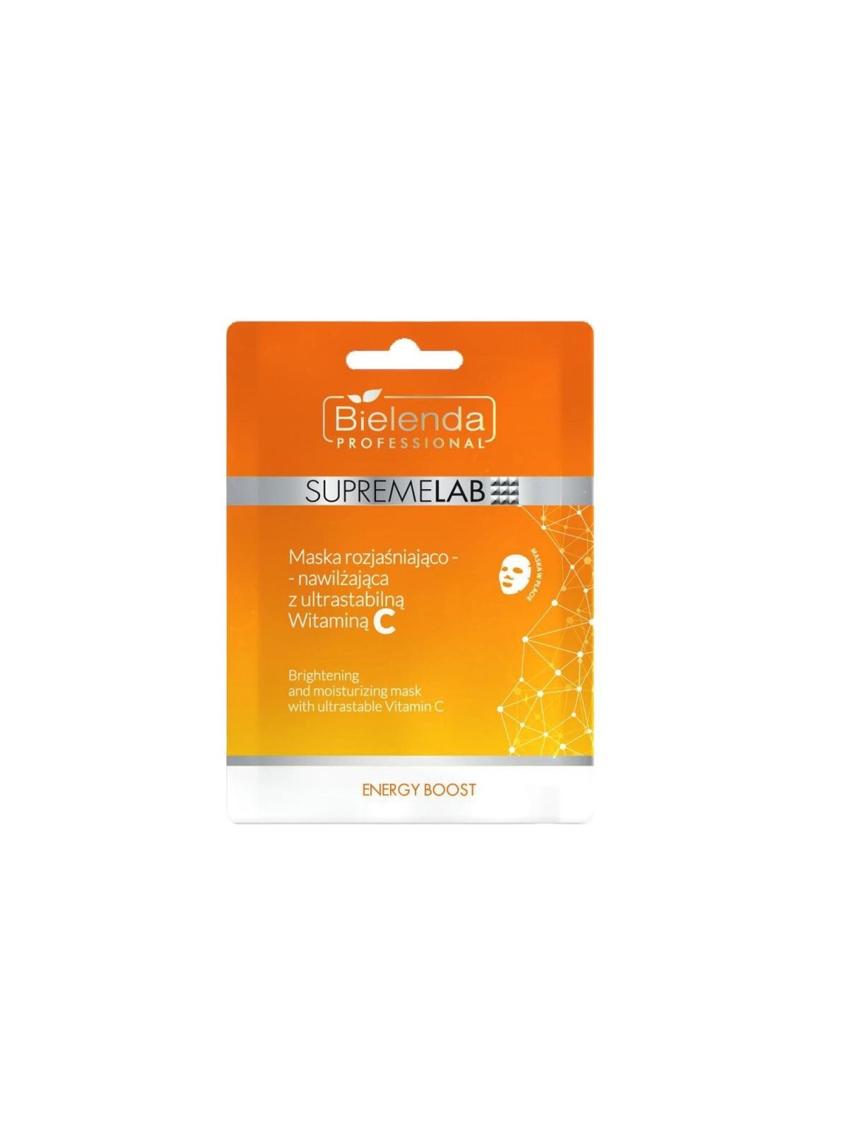 Bielenda Energy Boost Maschera con Vitamina C