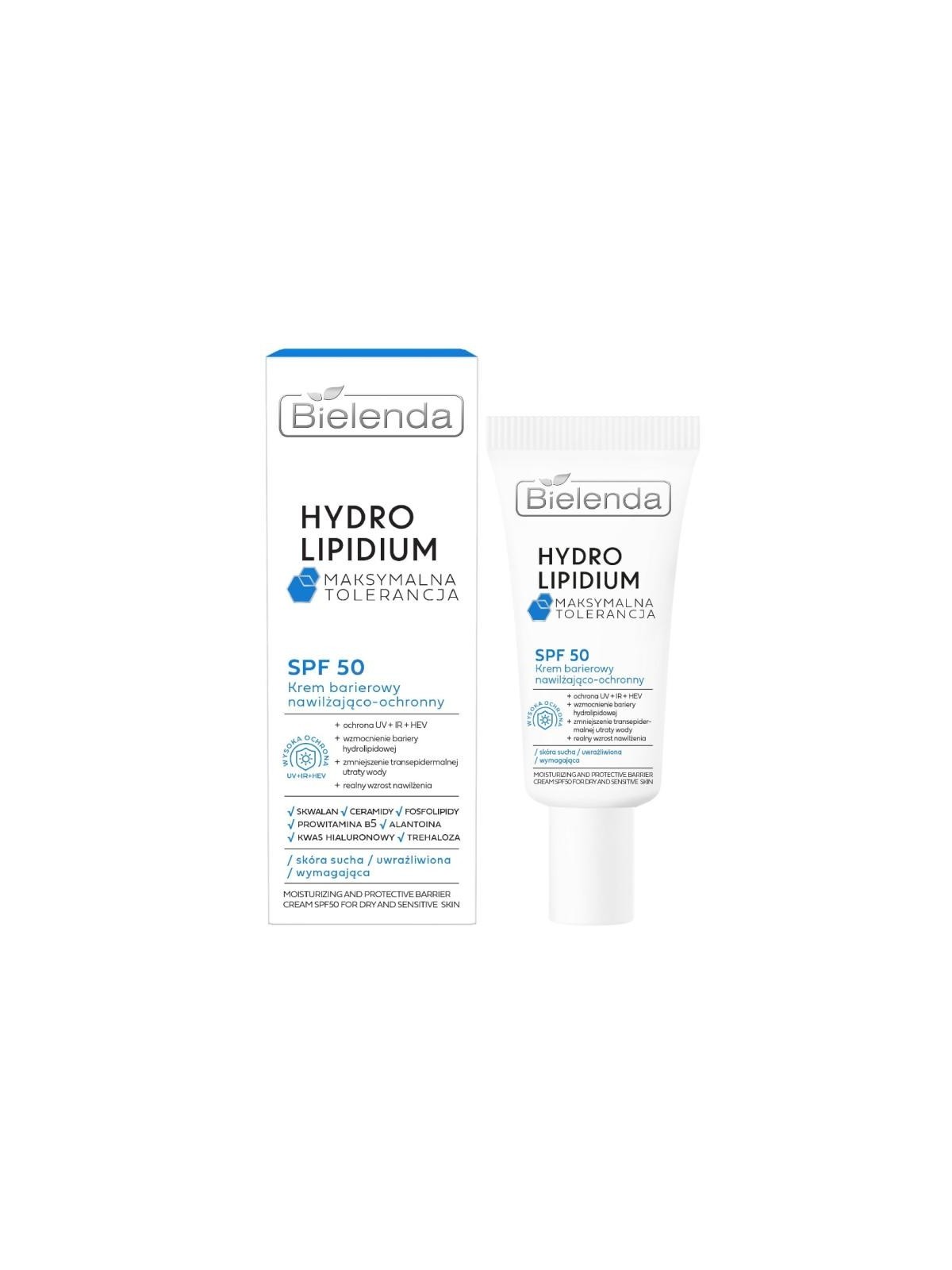 Bielenda Crema SPF50+ per Protezione e Idratazione