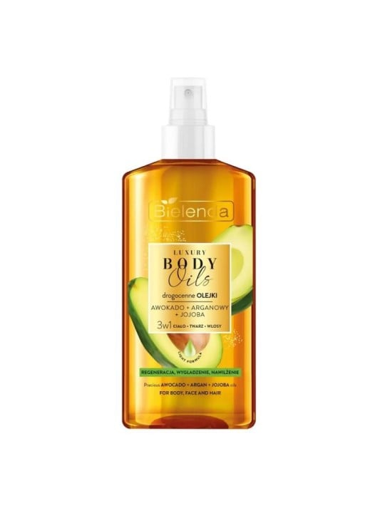 Bielenda Olio 3 in 1: Avocado, Argan, Jojoba 150ml