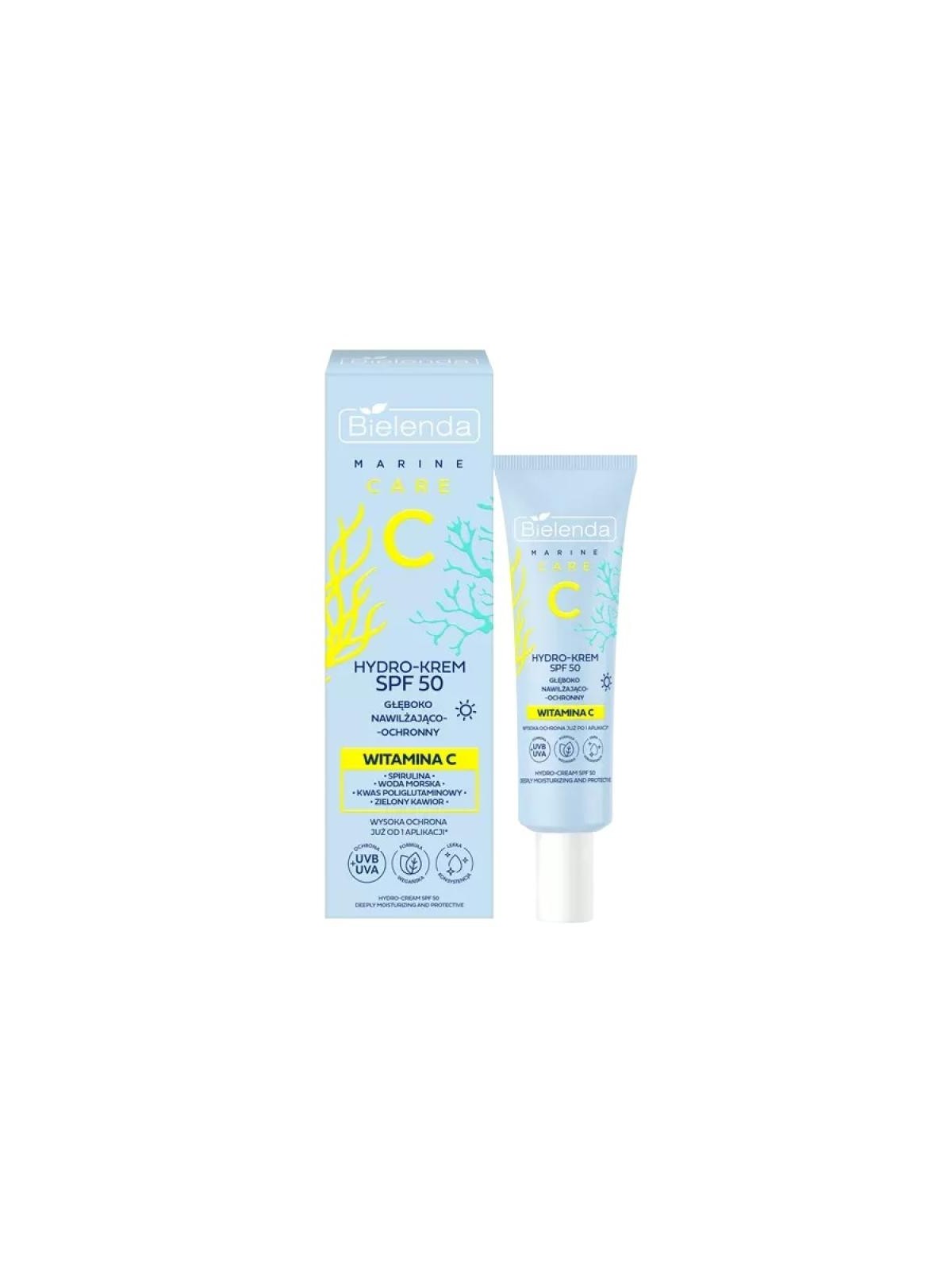 Bielenda Marine Care Crema Idratante SPF50 40ml