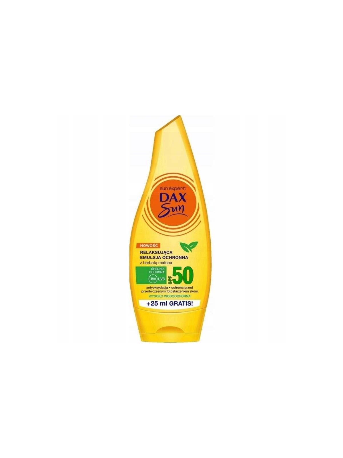 Dax Emulsione Solare Protettiva SPF50 Matcha Tea
