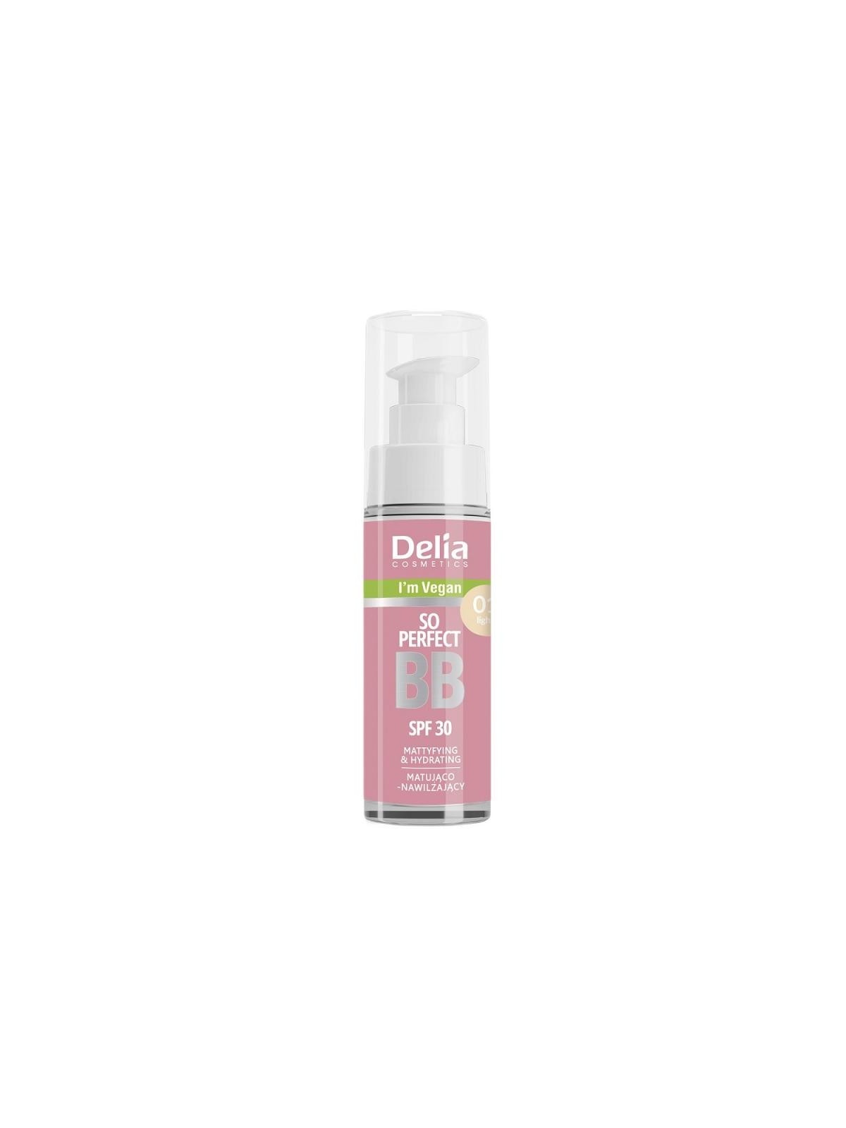 Delia So Perfect Crema Viso SPF30 01 Light 30ml